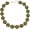 big olive green bead, variant on Chunky Big Beaded Necklace for Women Colorful Large Beads Choker Necklaces Boho Statement Bead Neck Beach Summer Prom Jewelry Gift