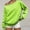 A1-Light Green, variant on Off Shoulder Long Sleeve Top Edgy Outfits for Women Sexy Asymmetric Neck Ribbed Cuffs and Hem Women's Pullover Plus Size Sweatshirts for Women Womens Tops Red XL