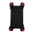 thumbnail image 1 of Soporte De Montaje De Manillar De Bicicleta De Bicicleta Giratoria De 360 ​​gra Para Teléfono / GPS - Negro + Rosa Sunnimix soporte de teléfono para manillar de bicicleta, 1 of 8