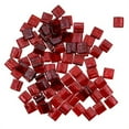 thumbnail image 2 of Garnet Gold Luster Tila Beads 7.2 Gram Tube By Miyuki Are a 2 Hole Flat Square Seed Bead 5x5mm 1.9mm Thick with .8mm Holes, 2 of 2