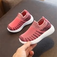 thumbnail image 4 of Chaussures pour Garçons Tout-Petits Enfants Garçons et Filles Été Chaussettes Légères Respirantes Chaussures Décontractées Souples pour Filles Rouges 3.5 Ans-4 Ans, 4 of 6