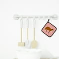 thumbnail image 3 of Caroline's Treasures Red Fox Pink Check Pair of Pot Holders, 3 of 3