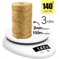 thumbnail image 2 of Decorativo Natural Yute Mecate Para Decorar Manualidad 3 Pzs CAFE, 2 of 5