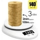 thumbnail image 2 of Decorativo Natural Yute Mecate Para Decorar Manualidad 3 Pzs CAFE, 2 of 5