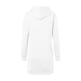 thumbnail image 5 of Women's Loose Mid Length Hoodie Dress for Women - Comfortable and Stylish Everyday Wear, 5 of 6