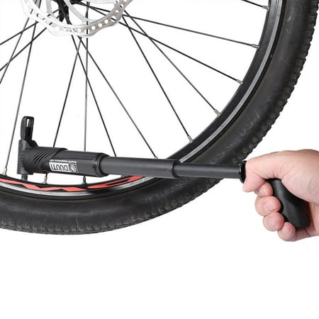 Mini Bike Pump,Zerone Portable Compact Bicycle Air Pump Durable Plastic Bike Air Inflator With Frame Mounting