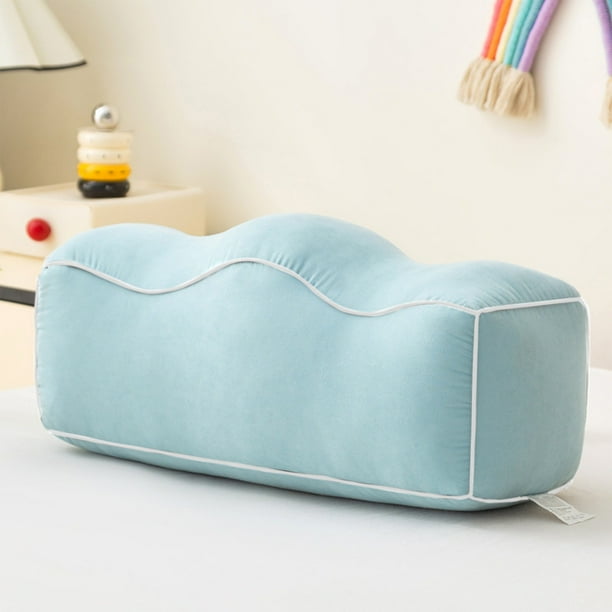 Almohada de apoyo para piernas con espuma viscoelástica para embarazadas | Funda de almohada extraíble y lavable | Ayuda para dormir durante el embarazo y alivia el dolor de espalda y cadera |