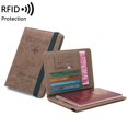 thumbnail image 1 of TIMIFIS Wallet Women Coin Purse Neutral Multi-purpose Travel Passport Wallet Tri-fold Document Organizer Holder -, 1 of 2