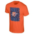 thumbnail image 2 of Unisex-Stadium Essentials  Orange Oklahoma City Thunder Step Up T-Shirt, 2 of 4