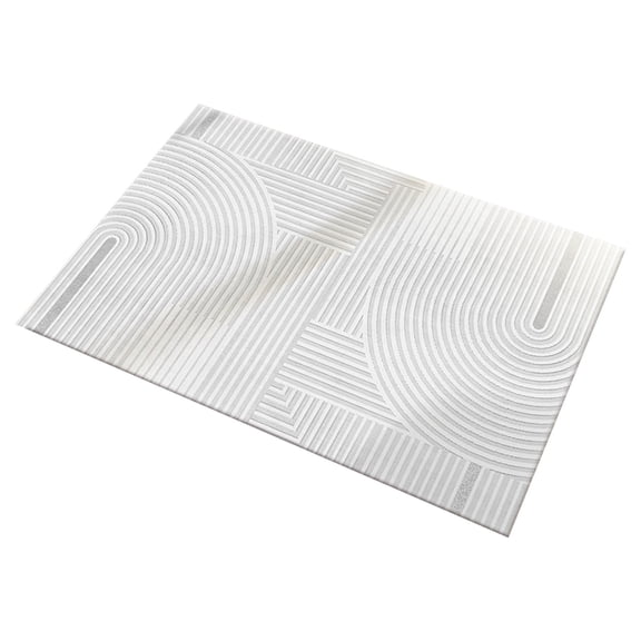 Diatomaceous Earth Bath Mat, Fast-Drying and Non-Slip Stone Bath Mat for Bathroom, Natural and Eco-Friendly Shower Mat ( Beige )