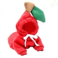thumbnail image 4 of Medium Sized Dog Fruit Small Dog Cat Autumn And Winter Fleece Clothes, 4 of 9