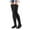 Black, variant on WREESH Women's Winter Solid Color Knee High Woolen Socks, Long Tube Pile Thick Thigh-High Socks Black