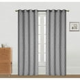 thumbnail image 1 of Jacquard Panneau W 8 Grom (Arbre) (Gris) (84 ") - Ensemble De 2, 1 of 2