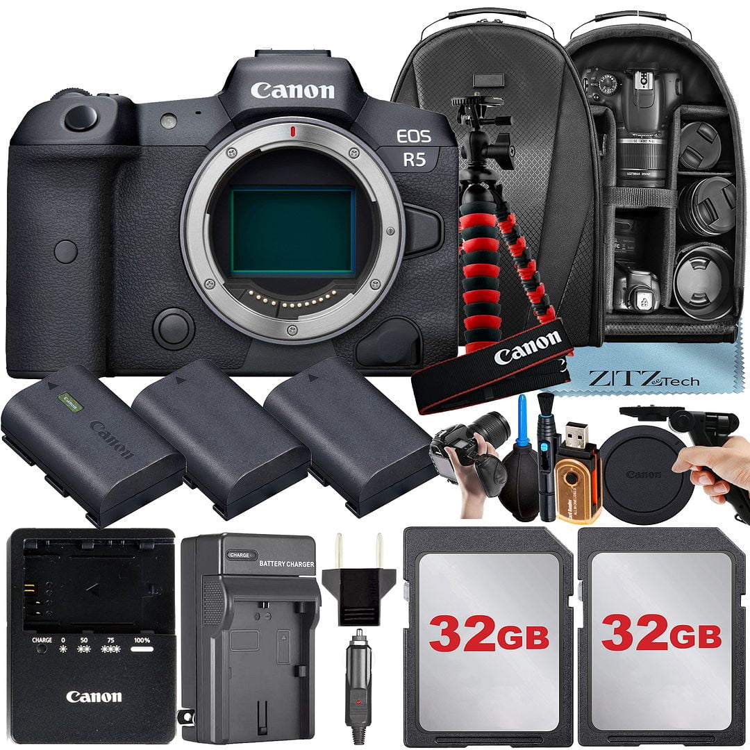 Canon EOS R5C Mirrorless Digital Cinema Camera Body, 4K120, HDMI