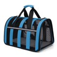 thumbnail image 5 of Bolsas de Transporte Ligeras para Perros, Transportador Plegable Y Transpirable para Gatos, para Viajar, Hacer Turismo, Conejo , Azul Yinane Portador de mascotas al aire libre, 5 of 5