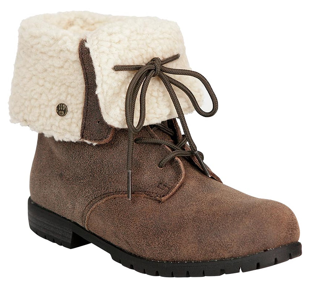 Bearpaw Bearpaw Women's Snow Boots Brown Sheepskin 11 M