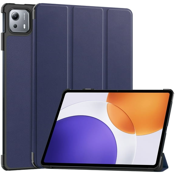 DWaybox Case for Xiaomi Pad 7S Pro 12.5 inch Released 2025 – Slim Folio Smart Cover with Adjustable Kickstand | Shockproof Protection & Ultra-Lightweight Hard Shell -Dark Blue