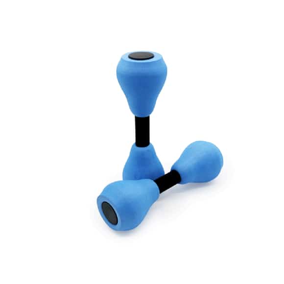 Agiferg Aquatic Exercise Dumbells 1Pair Water Aerobic Exercise Foam Dumbbell Pool