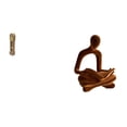 thumbnail image 1 of Reloj de suelo para casa de muñecas,Reloj de piso para casa de muñecas en miniatura,minimuebles,Reloj de pie para niños,juguete clásico de simulación,Figura de pensador abstracto,Estatua, 1 of 8