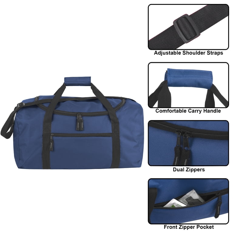 Trailmaker 20 Inch 40 Liter Weekender Duffle Bag, Navy photo 5