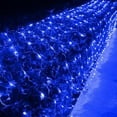 thumbnail image 3 of LED Net Mesh Fairy String Lights for Christmas, Decorative Curtain String Lights, Outdoor Wall, Gazebos, Wedding Decorations, 3 of 6