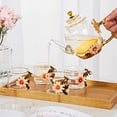 thumbnail image 3 of Teapot XUDREZ Teabloom, té en flor de cristal, 300 ml, rosa azul, 3 of 7