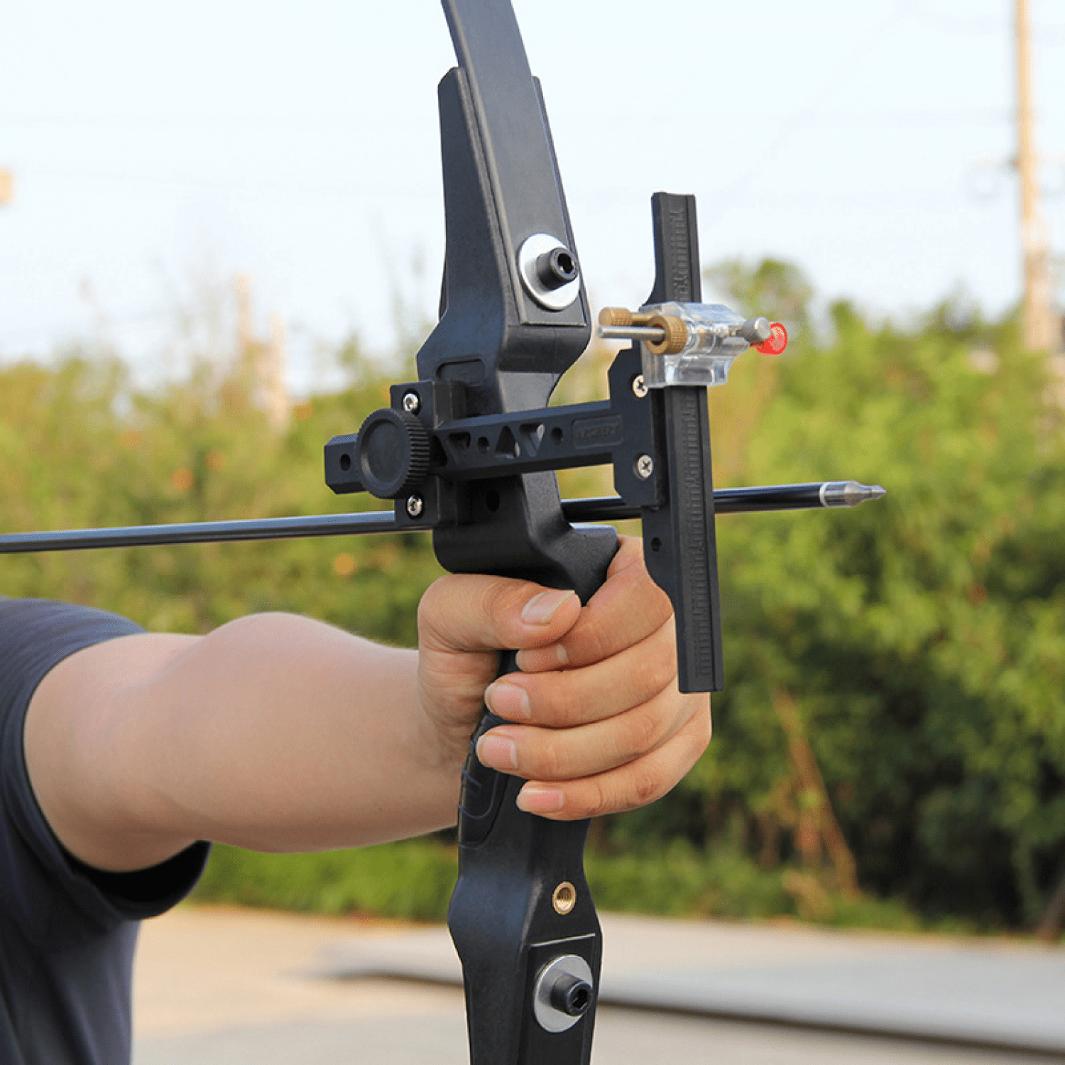 Piaoyu Catch&Hunt 40lbs Recurve Bow and Arrow,Archery Bows Set for Adults,Right Hands Bow,Suitable for Beginner Teenagers Outdoor Hunting,Target Practice