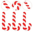 thumbnail image 2 of Gymnture christmas 50 Mini Red & White Candy Cane Charms for Christmas Decor, 2 of 11