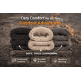 thumbnail image 2 of Comfello 3-Pairs Men’s Wool Thermal Insulated Socks, Extreme Cold Weather Heavy Duty Crew Boot Socks, 2 of 8