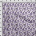 thumbnail image 4 of oneOone Cotton Poplin Light Purple Fabric Floral Craft Projects Decor Fabric Printed By The Yard 42 Inch Wide, 4 of 4