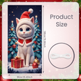 thumbnail image 4 of Festive Cat Holiday Banner for Christmas Decoration, Holiday Party, Kids Celebration, 4 of 9