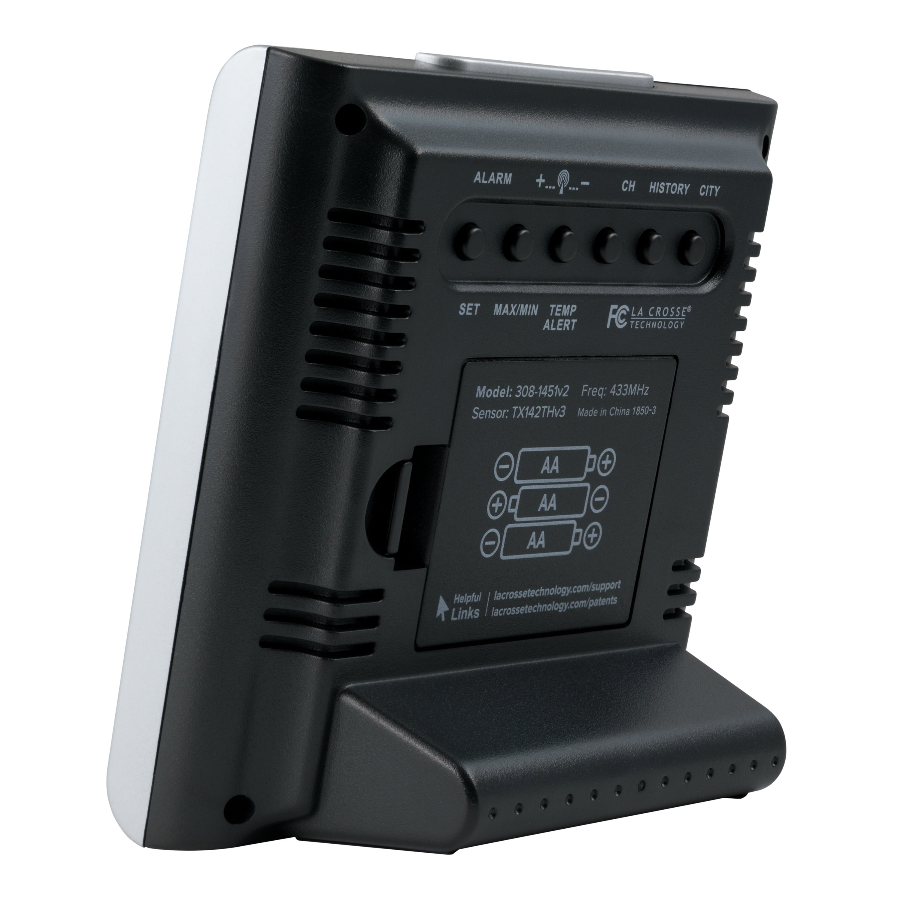 La Crosse Technology Digital Wireless Weather Station with Fisherman Icon, 308-1451