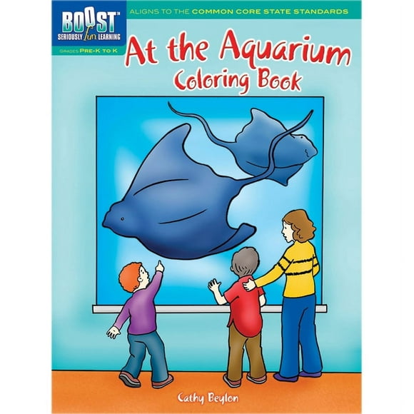 Au Livre de Coloriage de l'Aquarium