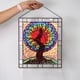 thumbnail image 3 of panel de de ventana,vidriera panel flores,ventana colgando decoraciones decoración,tratamientos de ventanas para el hogar para ventanas de , ventana Macarena panel de tapices de ventana, 3 of 5