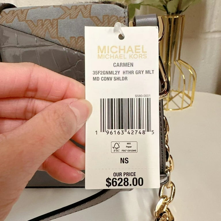 MICHAEL KORS 35F2GNML2Y CARMEN Medium Flap Convertible Shoulder In  