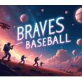 thumbnail image 3 of Neon Style Braves Baseball Banner Background Backdrop for Sports Events Baseball Parties Fan Gatherings Photography Props Decorations, 3 of 3