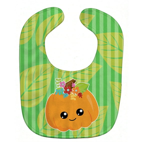 Pumpkin Fall Baby Bib