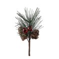thumbnail image 1 of Adorno navideño TANGJMXG guirnalda de bricolaje flores artificiales para árbol de Navidad, 1 of 4