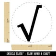thumbnail image 2 of Square Root Math Symbol Self-Inking Rubber Stamp Ink Stamper - Red Ink - Mini 1/2 Inch, 2 of 7