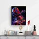 thumbnail image 5 of Cuadros Decorativos Figura de pintura de diamante Alien 5D Diamante de imitación redondo completo Ehuebsd Nuevos Originales, 5 of 8