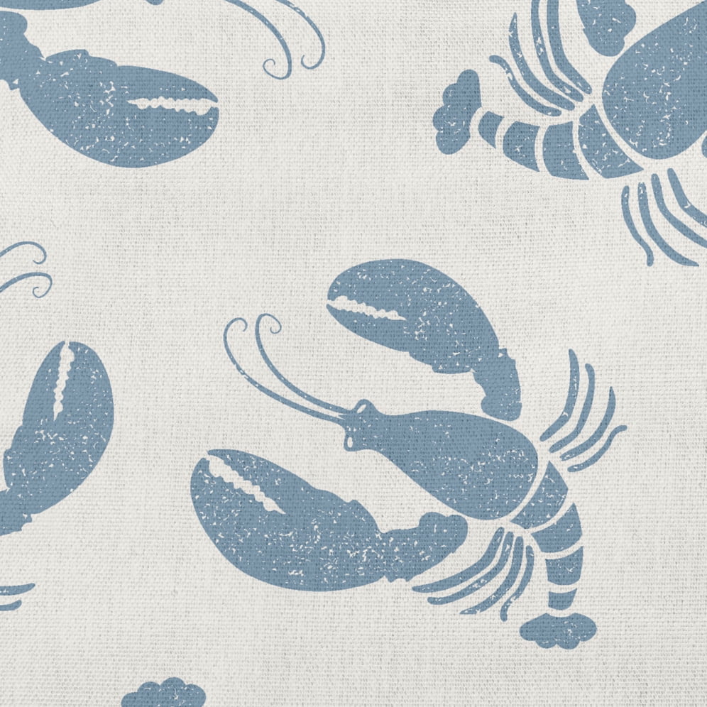 Simply Daisy 26" x 26" Lobster Fest Nautical Decorative Indoor Pillow