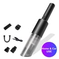 thumbnail image 4 of Up to 65% Off SMihono Vacuum Cleaner Handheld Vacuum, Air Duster And Hand Pump, Small Cordless Handheld Vacuum, USB Rechargeable, Easy To Clean Desktop, Keyboard, Drawer, Car Interior, 4 of 9
