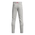 thumbnail image 2 of Pantalón de béisbol Under Armour Utility Pipe para niños, color gris y rojo, talla L, 2 of 3