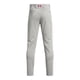 thumbnail image 2 of Pantalones de Béisbol para Niños Under Armour Pequeño Gris Rojo, 2 of 3