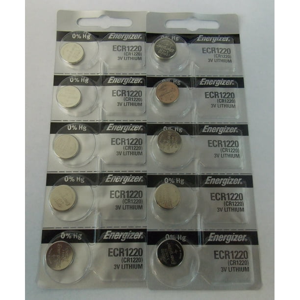 Energizer Cr12 3v Lithium Coin Battery 10 Pack 30 Off Walmart Com Walmart Com