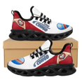 thumbnail image 1 of Hermosas zapatillas deportivas azules "I Love Congo" para mujer, de moda, con punta redonda, resistentes a la suciedad y con diseño personalizado., 1 of 6