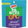 thumbnail image 4 of SKIPPY PB Bites Girl Scout Coconut Caramel Snack, Shelf-Stable, 5.5 oz Plastic Resealable Pouch, 4 of 17