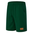 thumbnail image 4 of Pantalones de Cintura Elástica de Algodón de Color Sólido Pantalones de Playa de Pierna Recta con Bolsillos de Cordón, 4 of 9