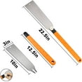 thumbnail image 2 of Japanese Pull Saw Ryoba, High Carbon Tool Steel Double Edge Blade, Impulse Hardened Teeth for Optimal Performance, Duragrip Synthetic Handle, Crosscut and Ripcut Abilities, 2 of 5