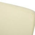 thumbnail image 5 of GDF Studio Eydan Outdoor Water Resistant Fabric Club Chair Cushions, Cream, 5 of 8
